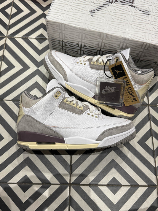 Jordan 3 A Ma Maniere White (Taille 38,5)
