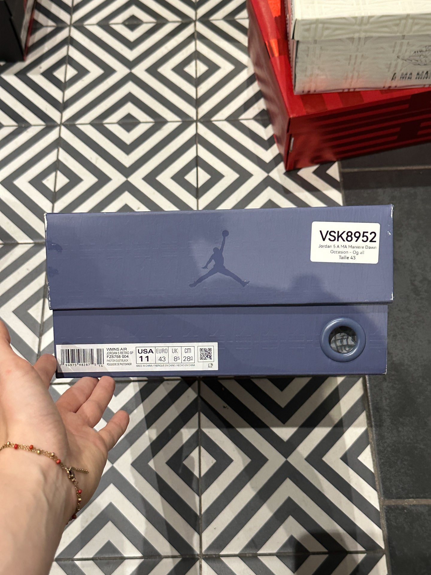 Jordan 5 A MA Maniere Dawn (Taille 43)