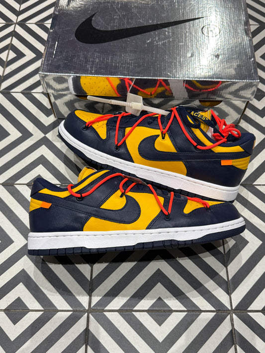 Dunk Low Off-White Michigan (Taille 45)