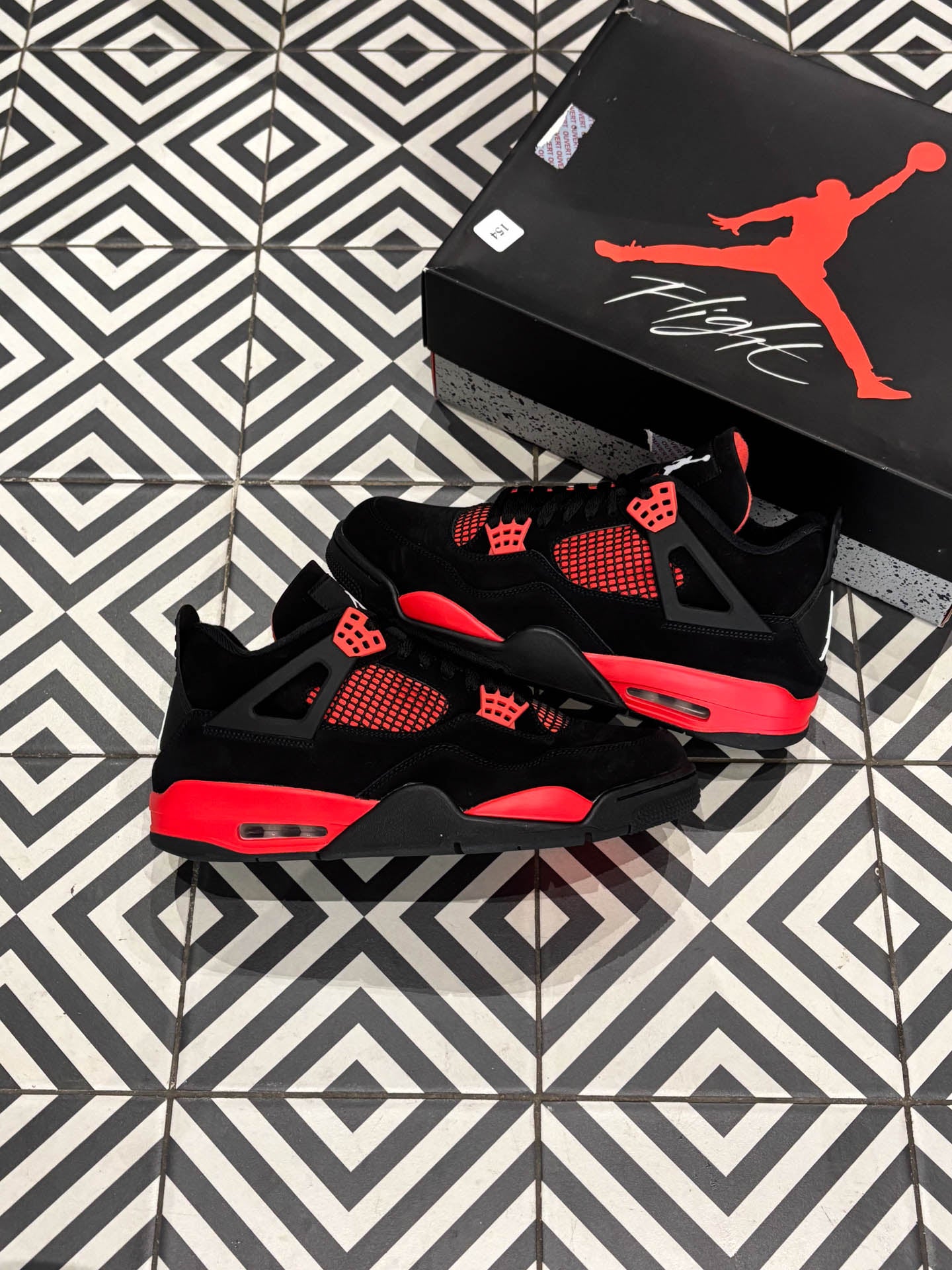 Jordan 4 Red Thunder (Taille 45,5)