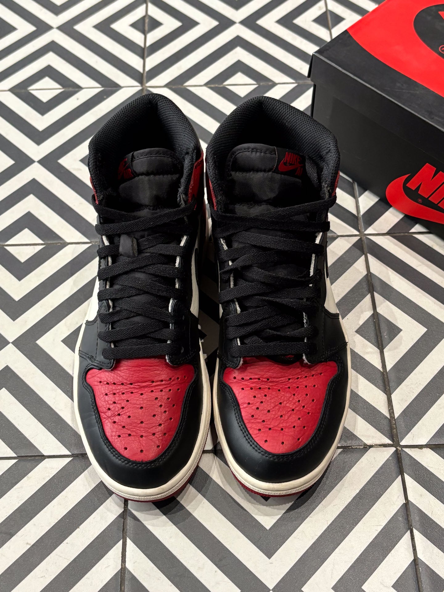 Jordan 1 High Bred Toe (Taille 42)