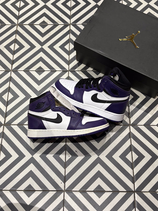 Jordan 1 high Court Purple GS (Taille 36)