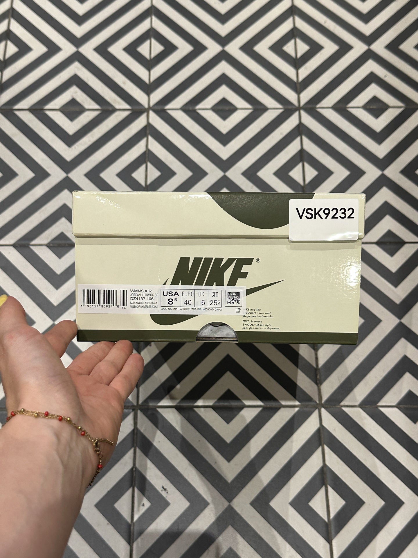 Jordan 1 Low Travis Scott Olive (Taille 40)