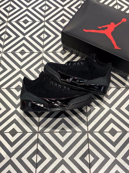 Jordan 3 Black Cat (Taille 43)