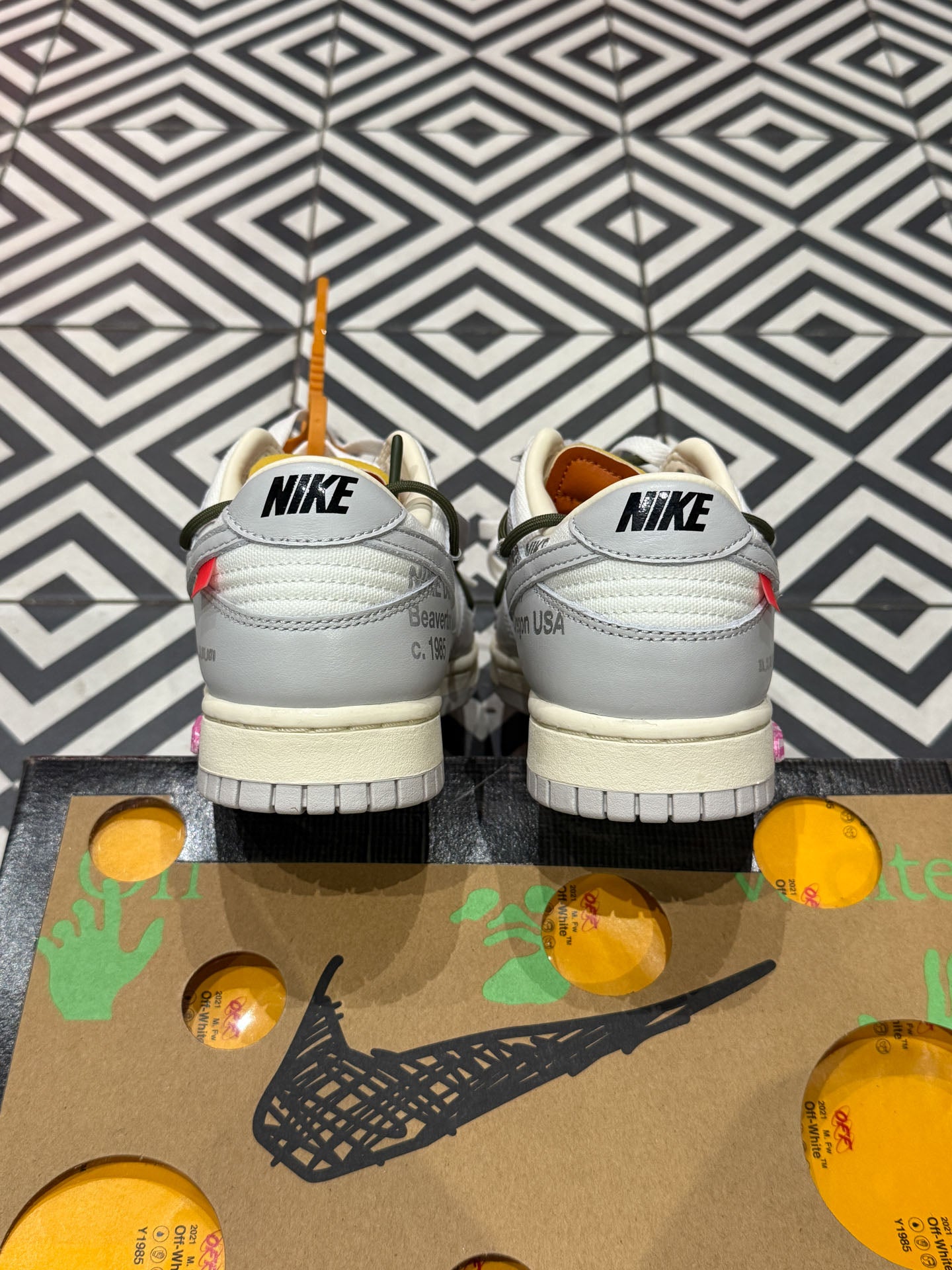 Dunk Low Off-White Lot 22/50 (Taille 39)