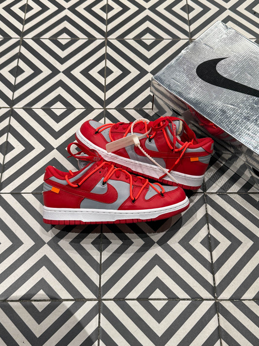 Dunk Low Off-White University red (Taille 38,5)