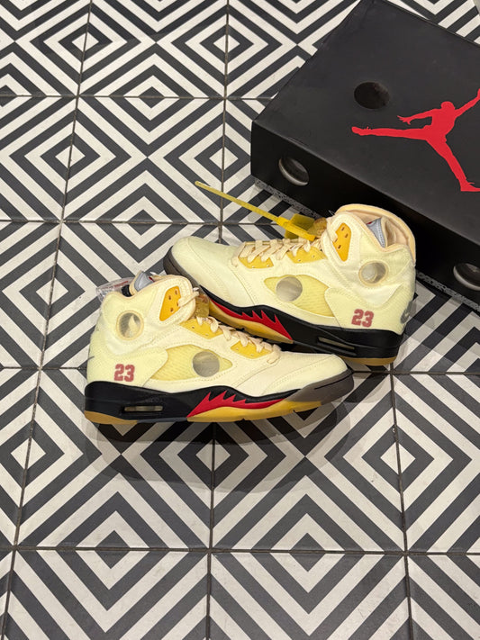 Jordan 5 Off-White Sail (Taille 42)