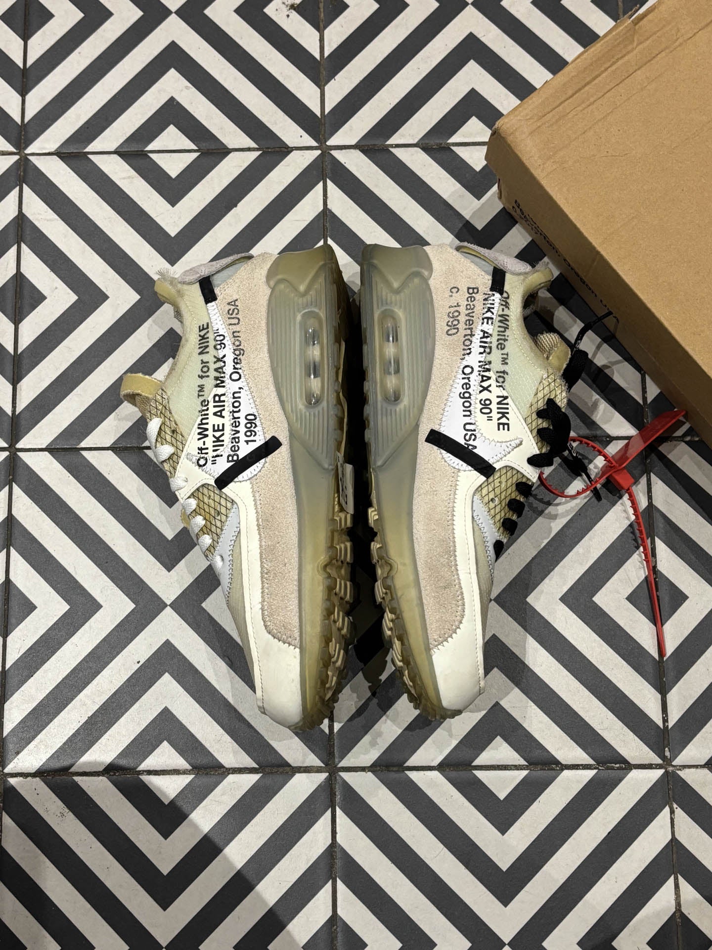 Air Max 90 Off-White The Ten (Taille 42,5)