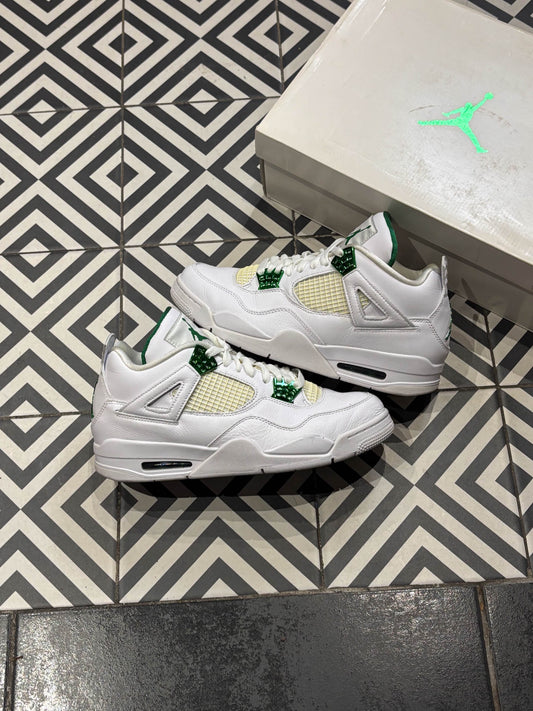 Jordan 4 Metallic Green (Taille 44)