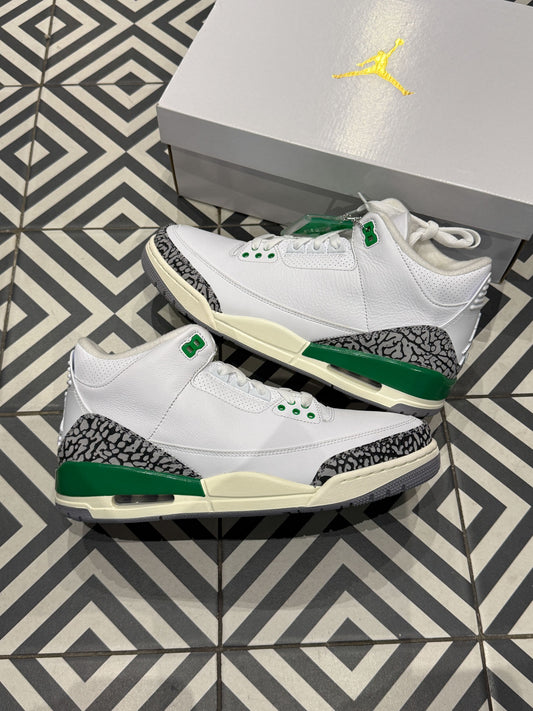 Jordan 3 Lucky Green (Taille 44)