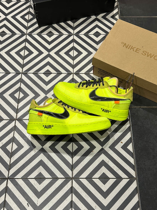 Air Force 1 Off-White Volt (Taille 40)