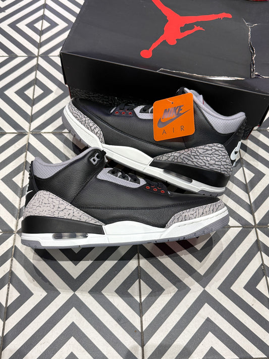 Jordan 3 Black Cement (Taille 46)