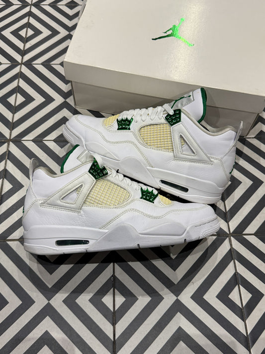 Jordan 4 Metallic Green (Taille 45)