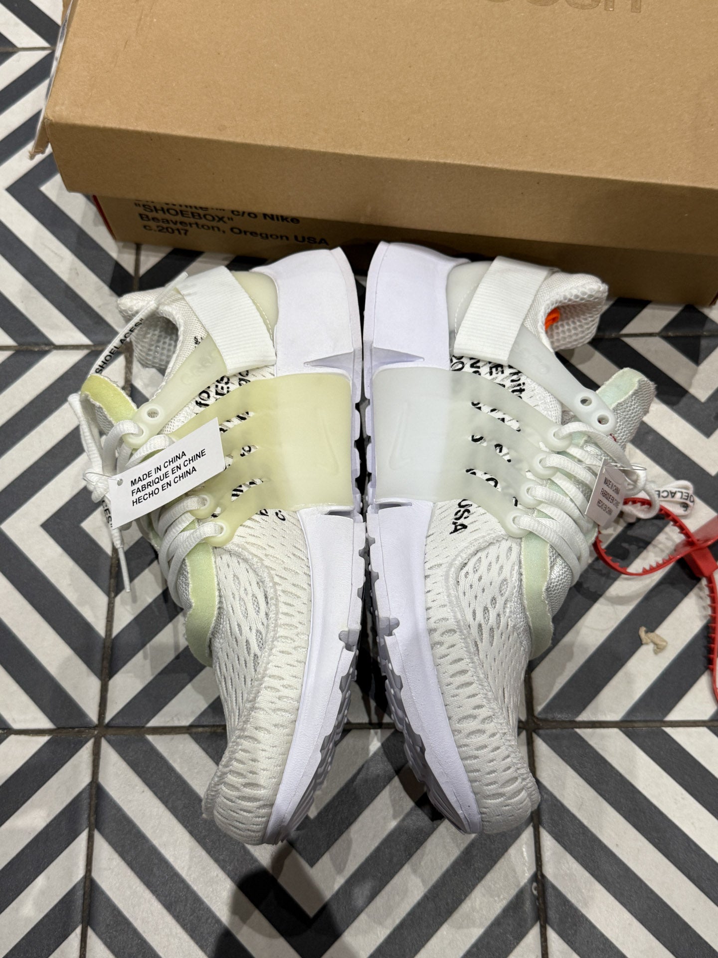 Nike Presto OFF-White White (Taille 40)