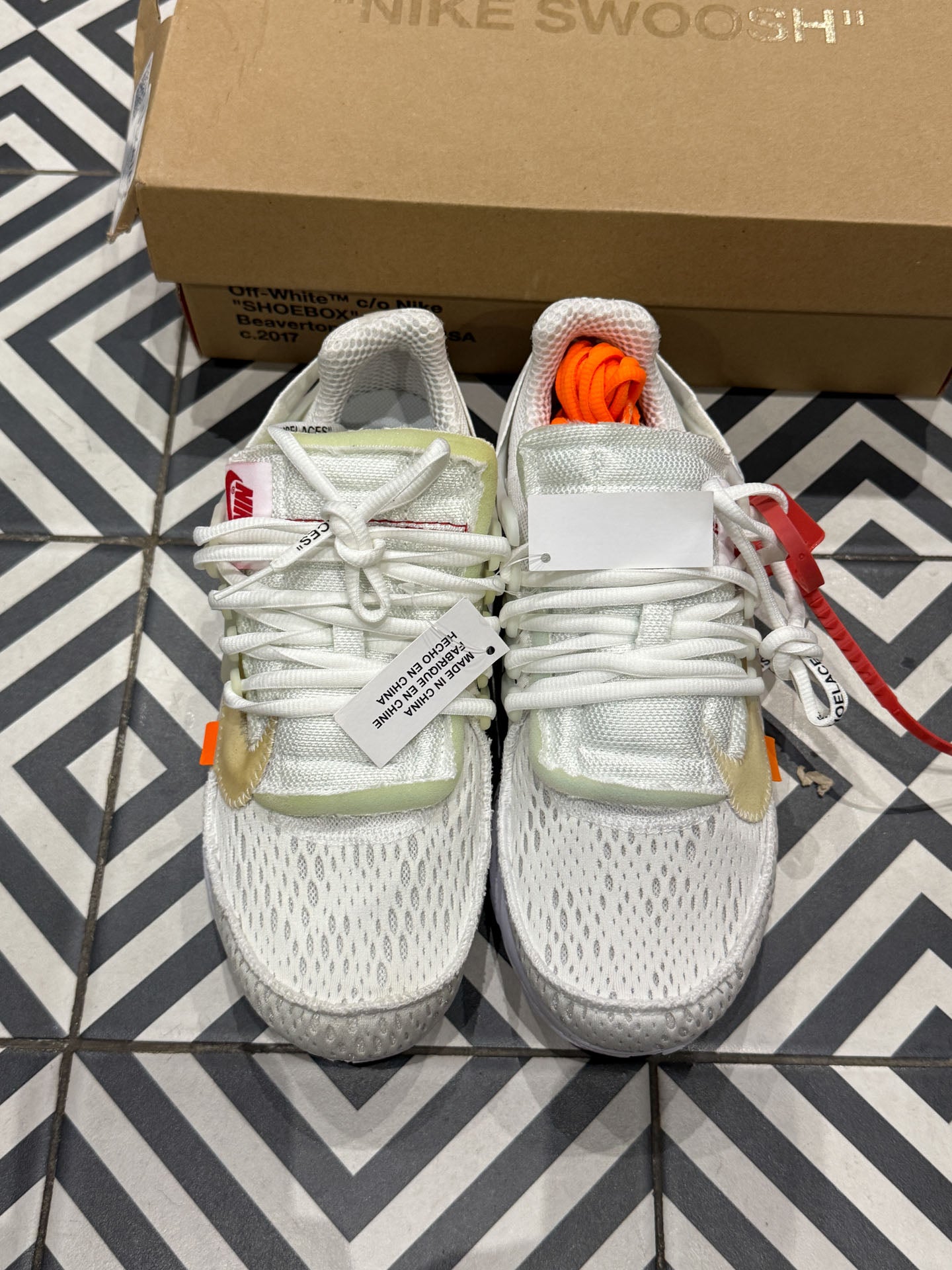 Nike Presto OFF-White White (Taille 40)