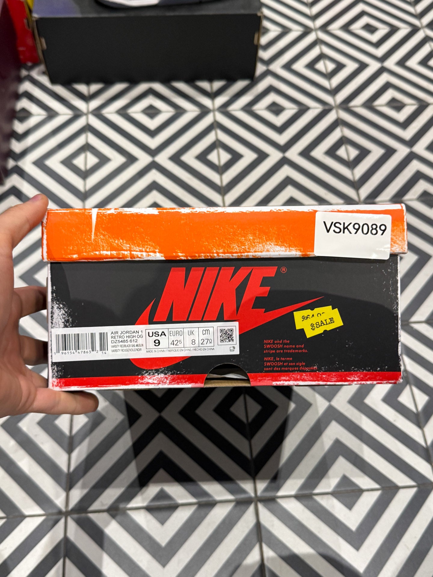 Jordan 1 High Lost And Found (Taille 40,5)