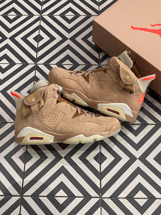 Jordan 6 Travis Scott British Kaki (Taille 40,5)