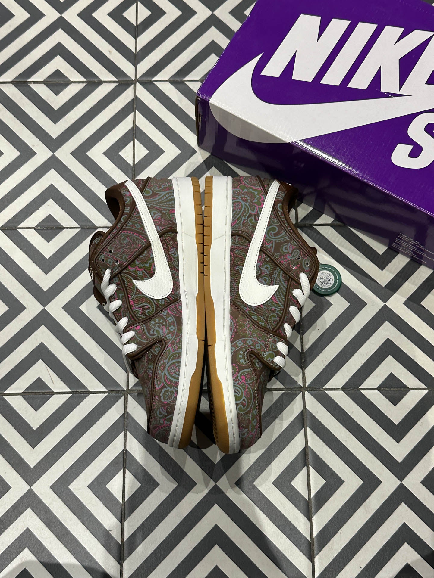 Dunk SB Paisley Brown (Taille 45,5)
