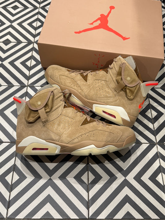 Jordan 6 Travis Scott British Kaki (Taille 46)