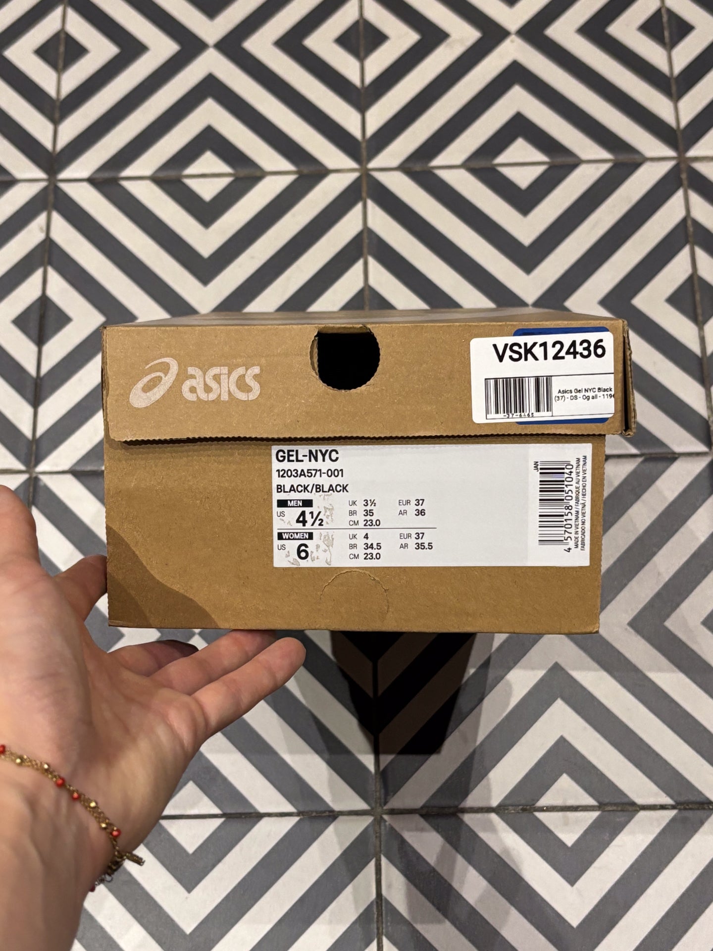 Asics Gel NYC Black (37)