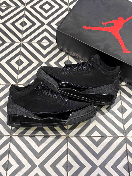 Jordan 3 Black Cat (Taille 45)