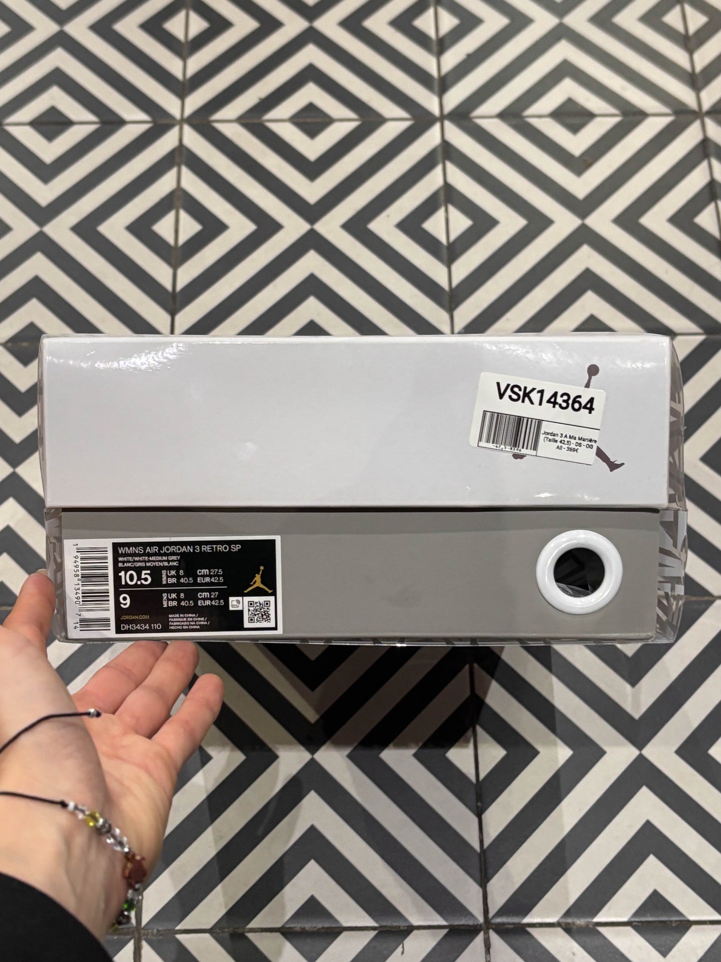 Jordan 3 A Ma Manière (Taille 42,5)