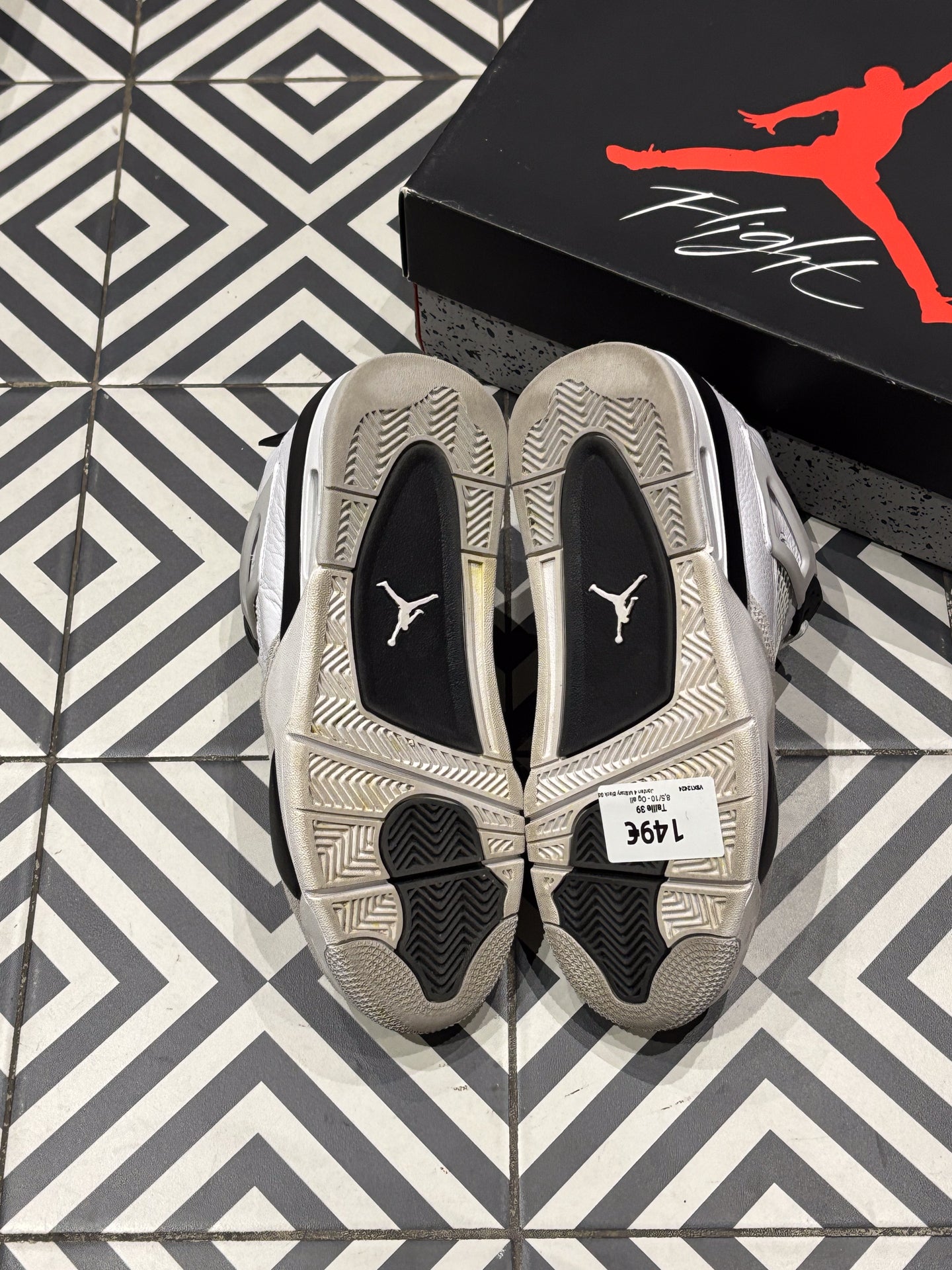 Jordan 4 Military Black GS (39)