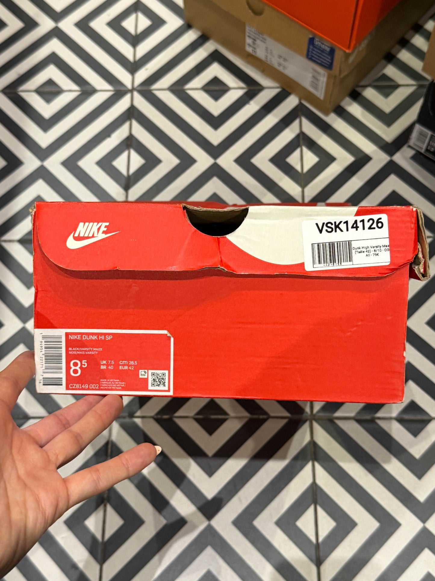 Dunk High Varsity Maze (Taille 42)