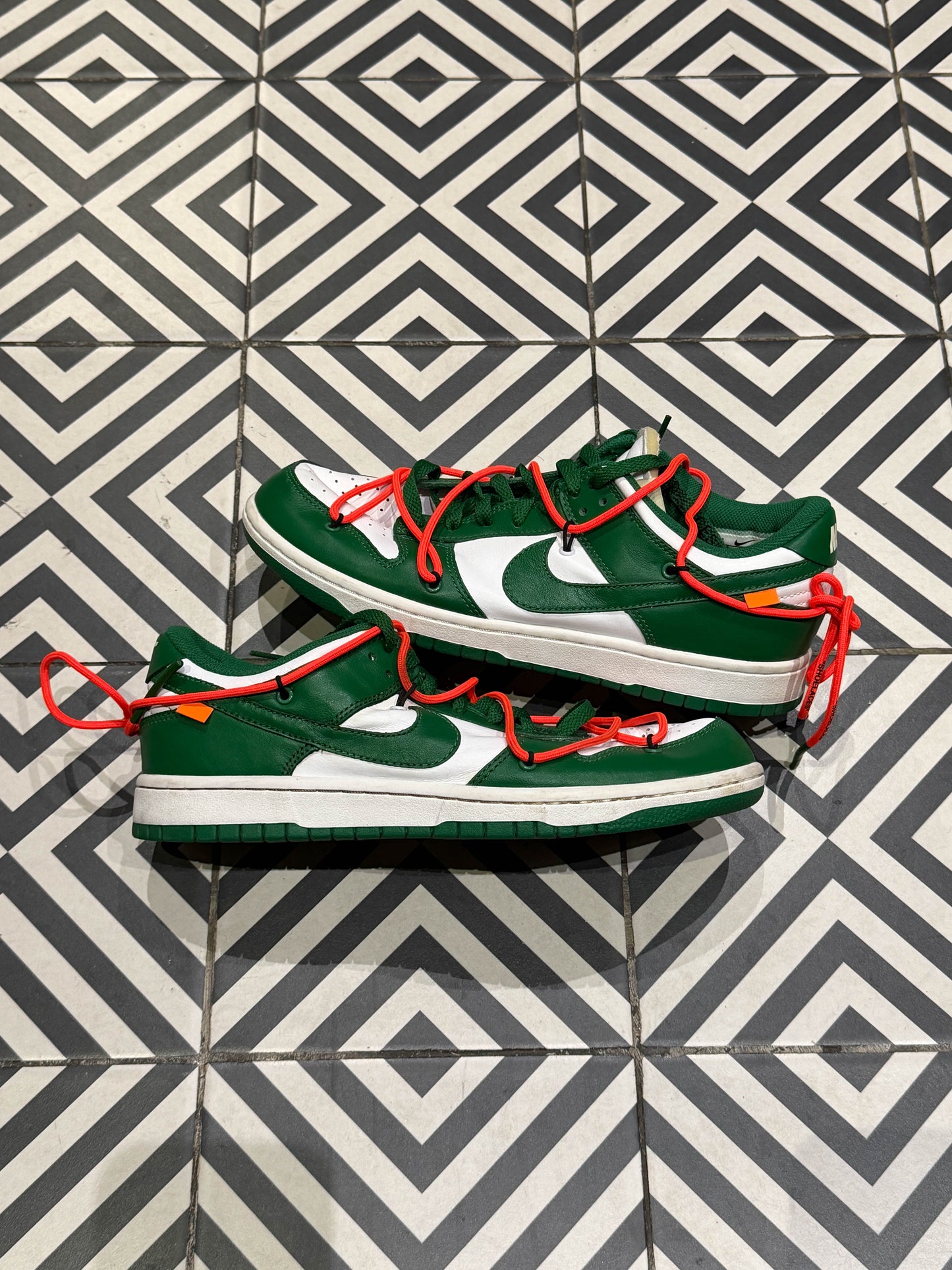 Dunk Low Off-White Pine Green (Taille 43)