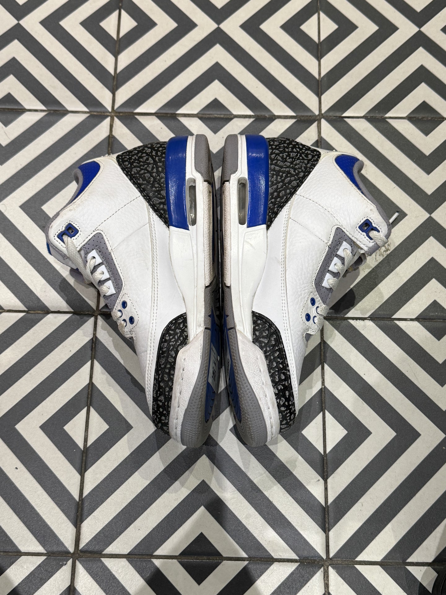 Jordan 3 Racer Blue GS (Taille 36,5)