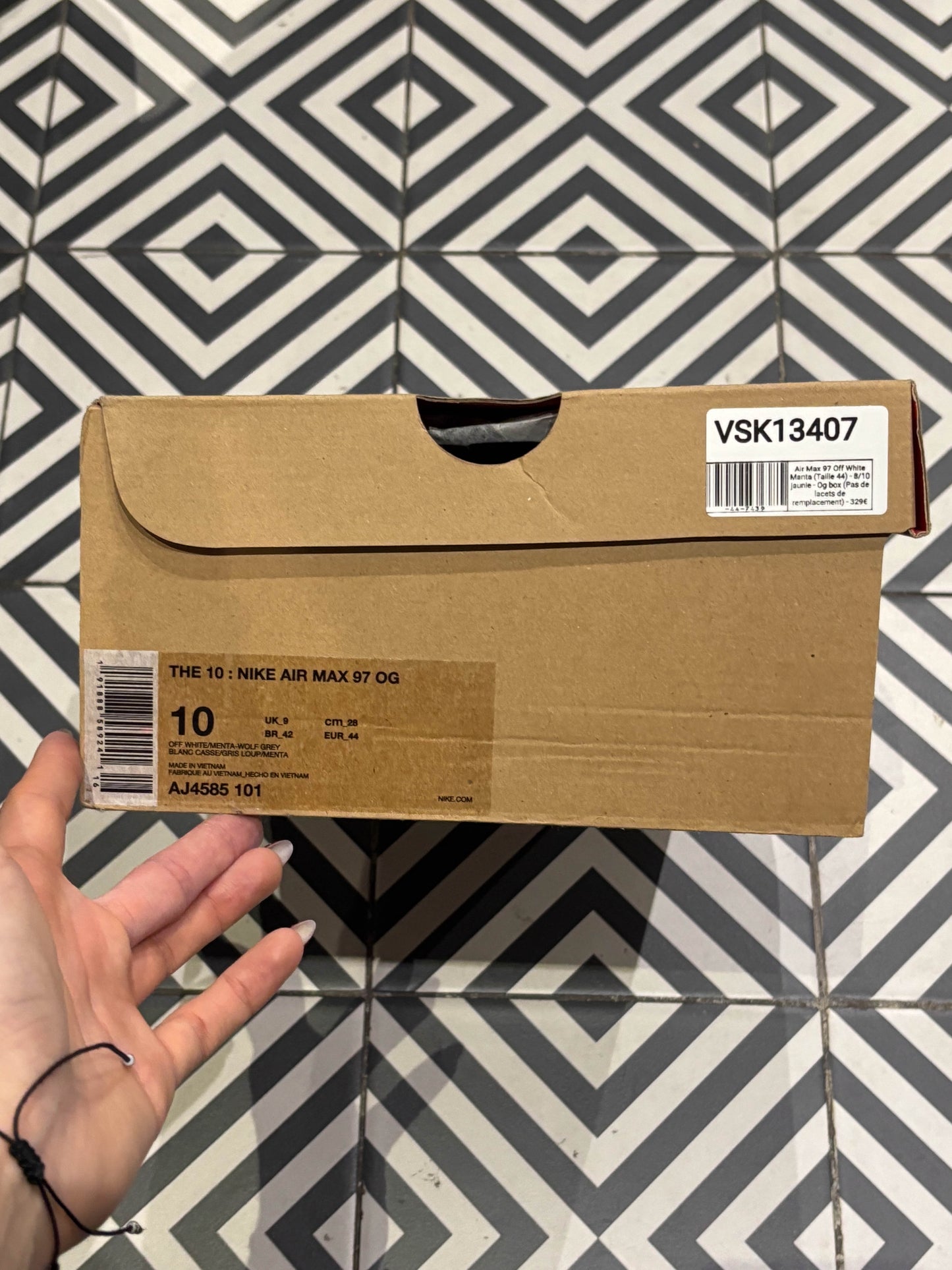 Air Max 97 Off White Manta (Taille 44)