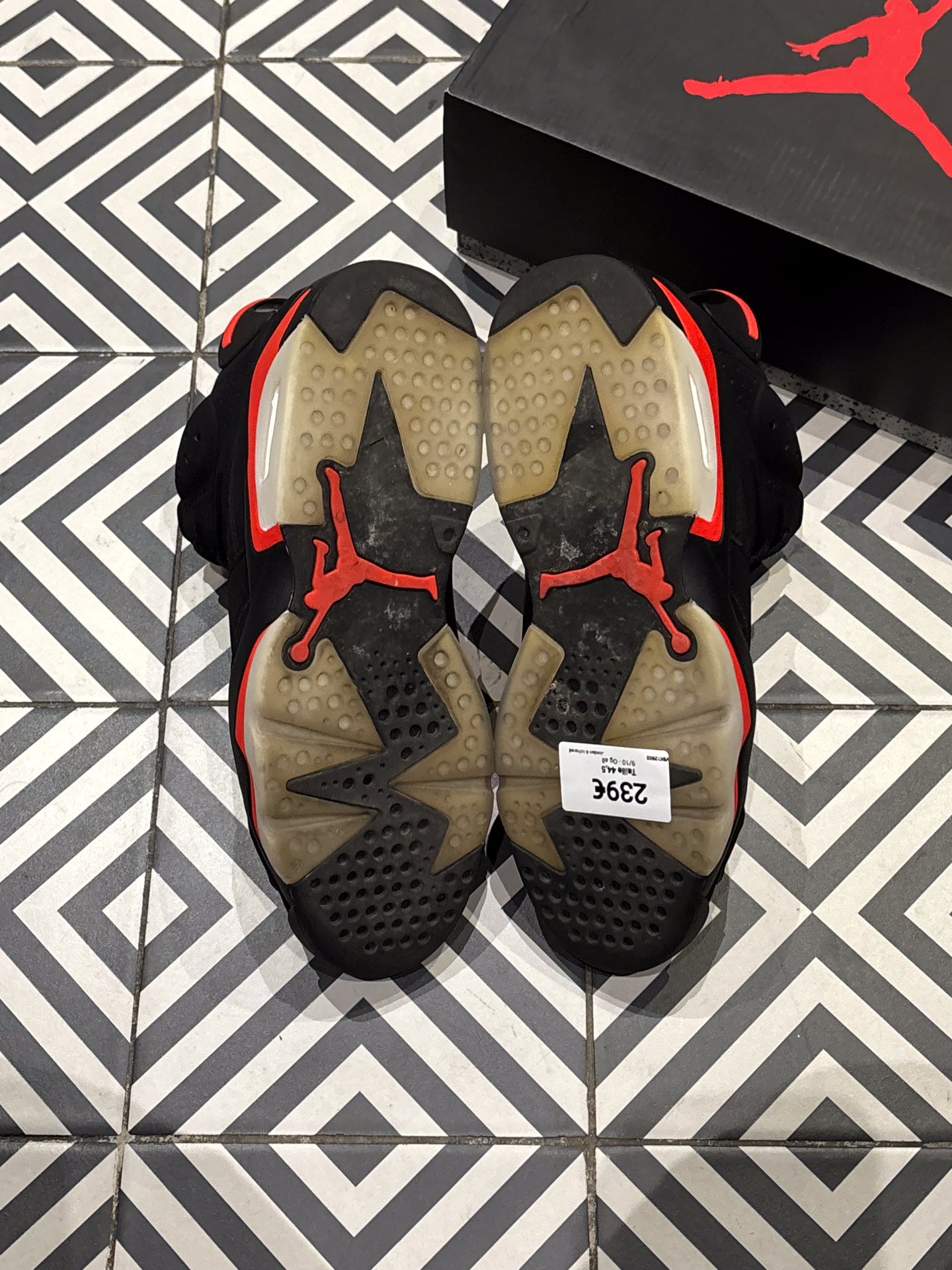 Jordan 6 Infrared (Taille 44,5)
