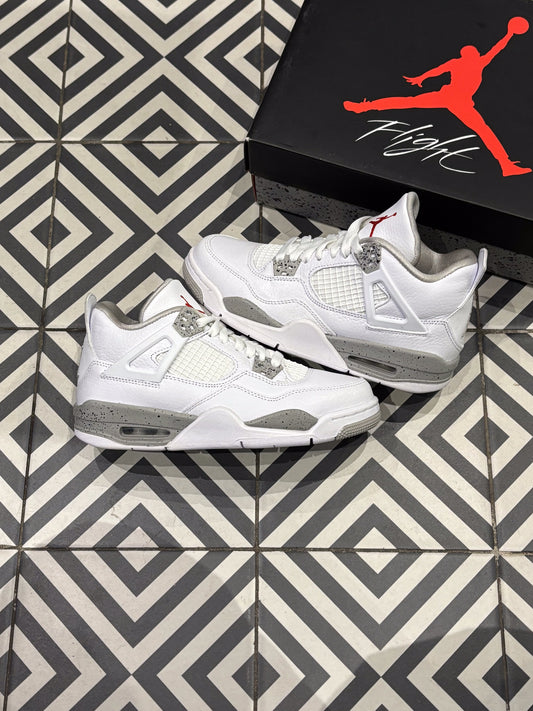 AIR JORDAN 4 White Oreo GS (Taille 37,5)