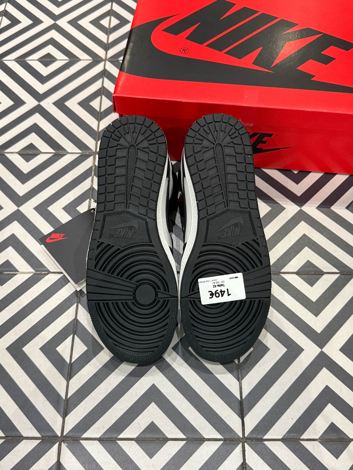 Jordan 1 High 85 Black (Taille 42)