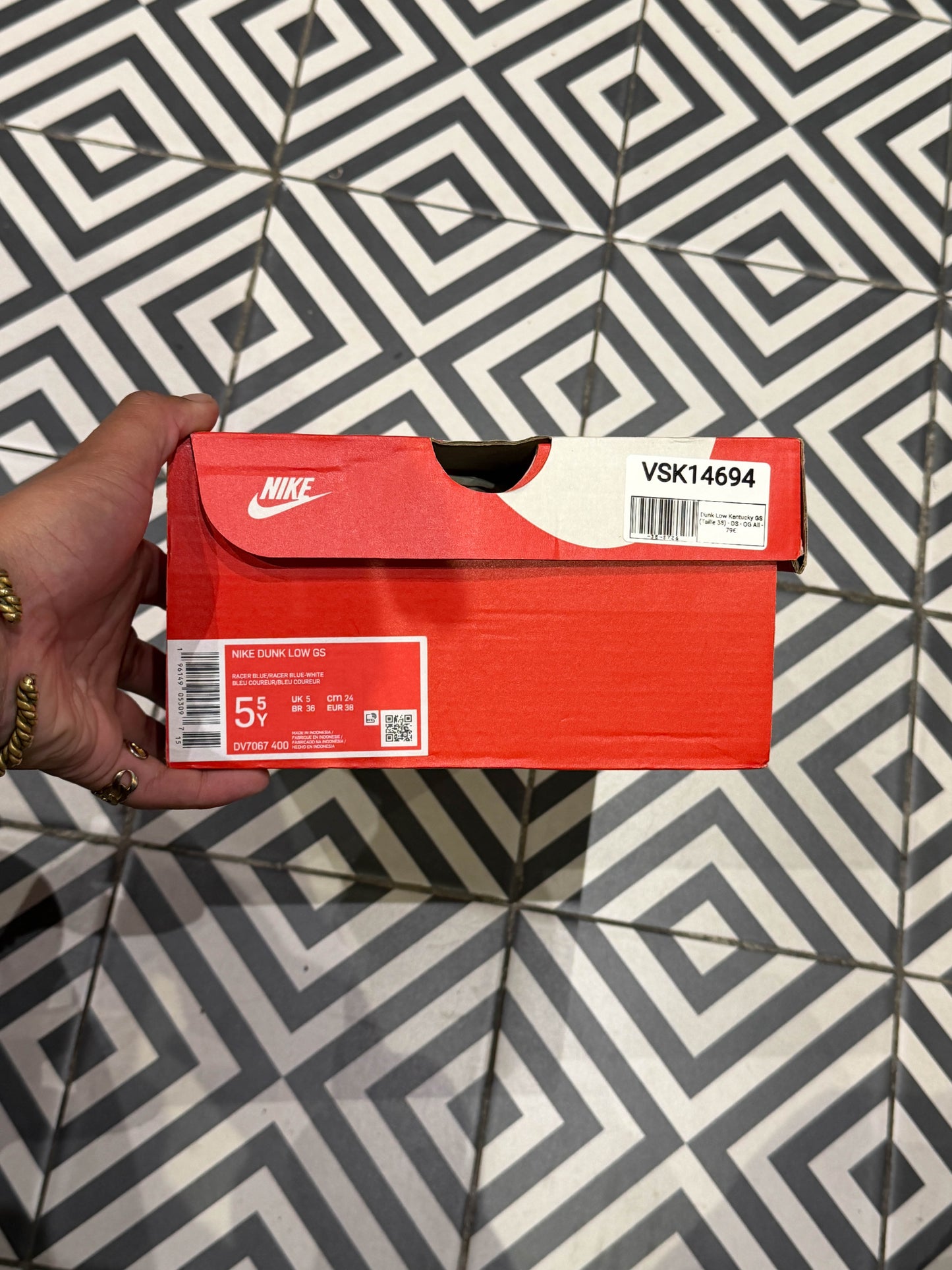 Dunk Low Kentucky GS (Taille 38)