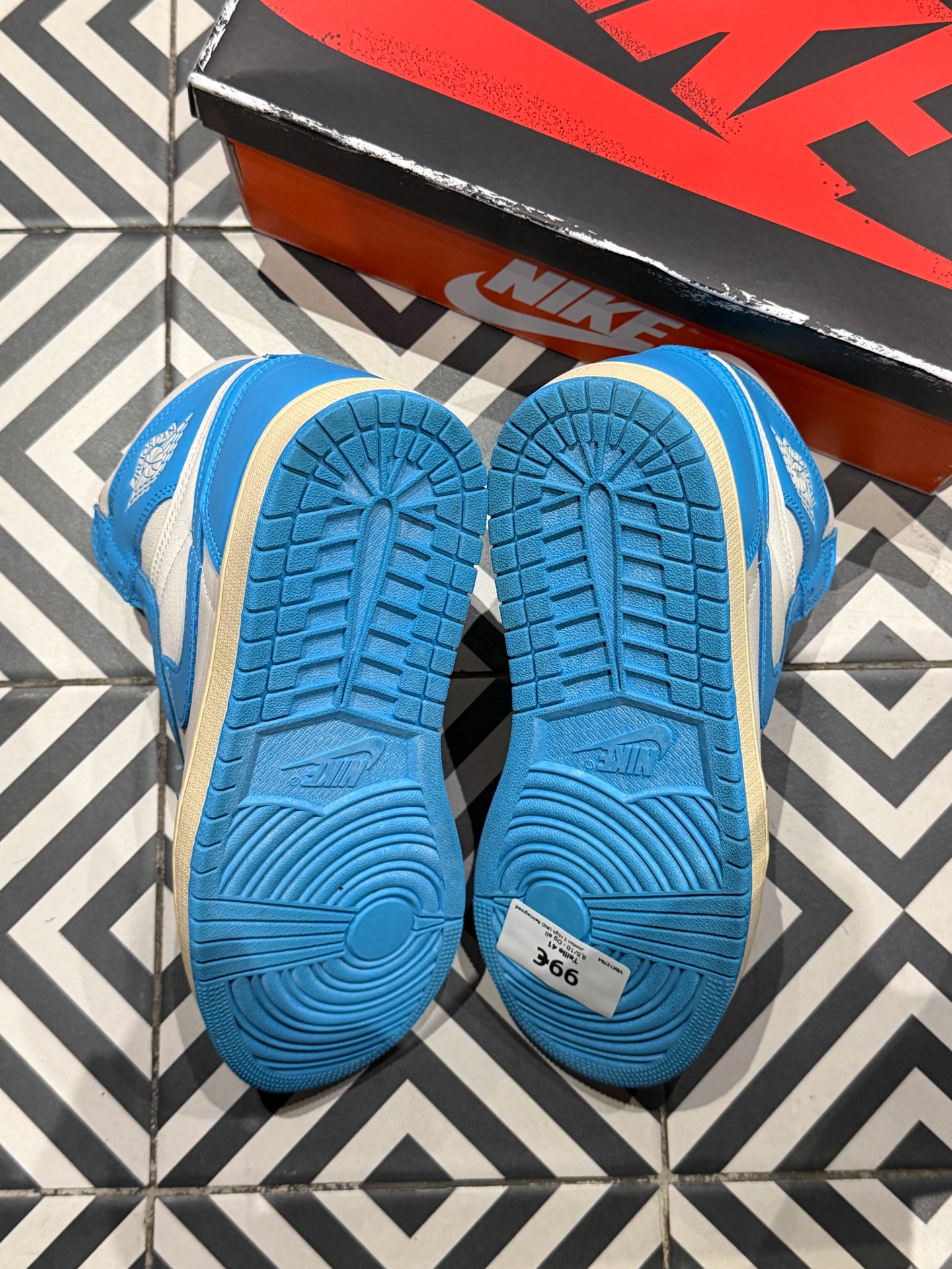 Jordan 1 High UNC Reimagined (Taille 41)