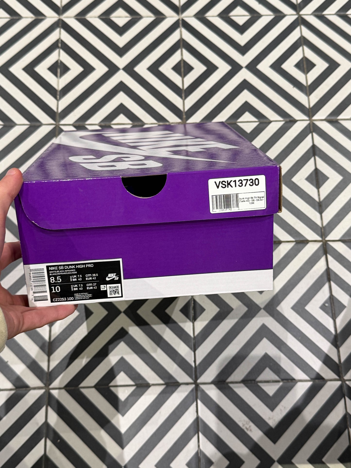 Dunk High Sb TV Signal (Taille 42)