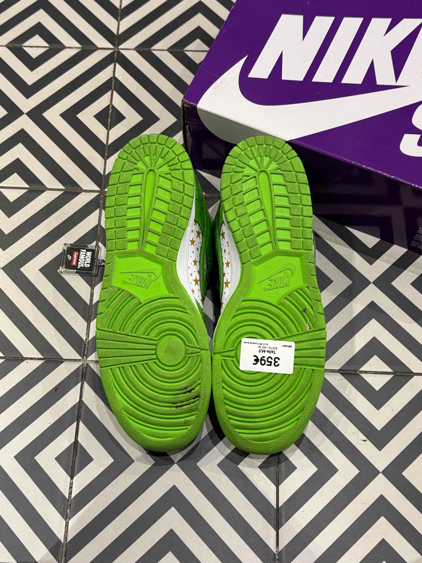 Dunk SB Supreme Green (Taille 44,5)