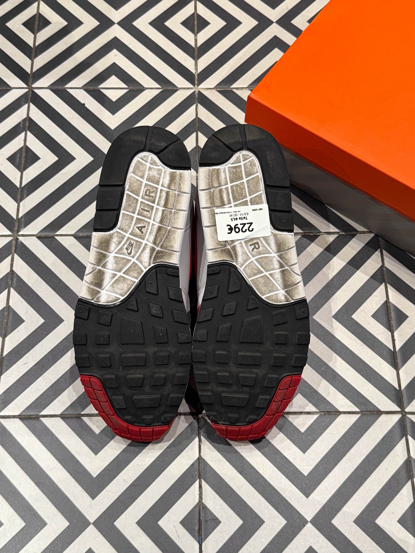 Air Max 1 Anniversary Red (Taille 44,5)