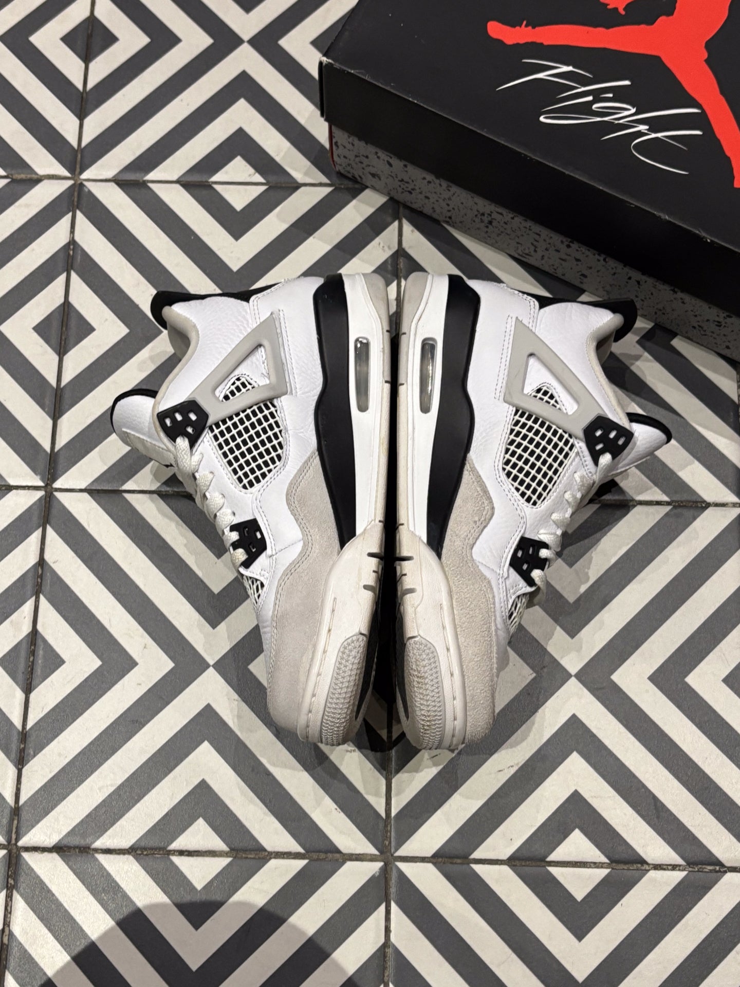 Jordan 4 Military Black GS (39)