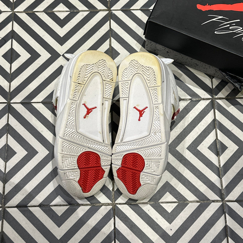 Jordan 4 Metallic Red GS (Taille 38)