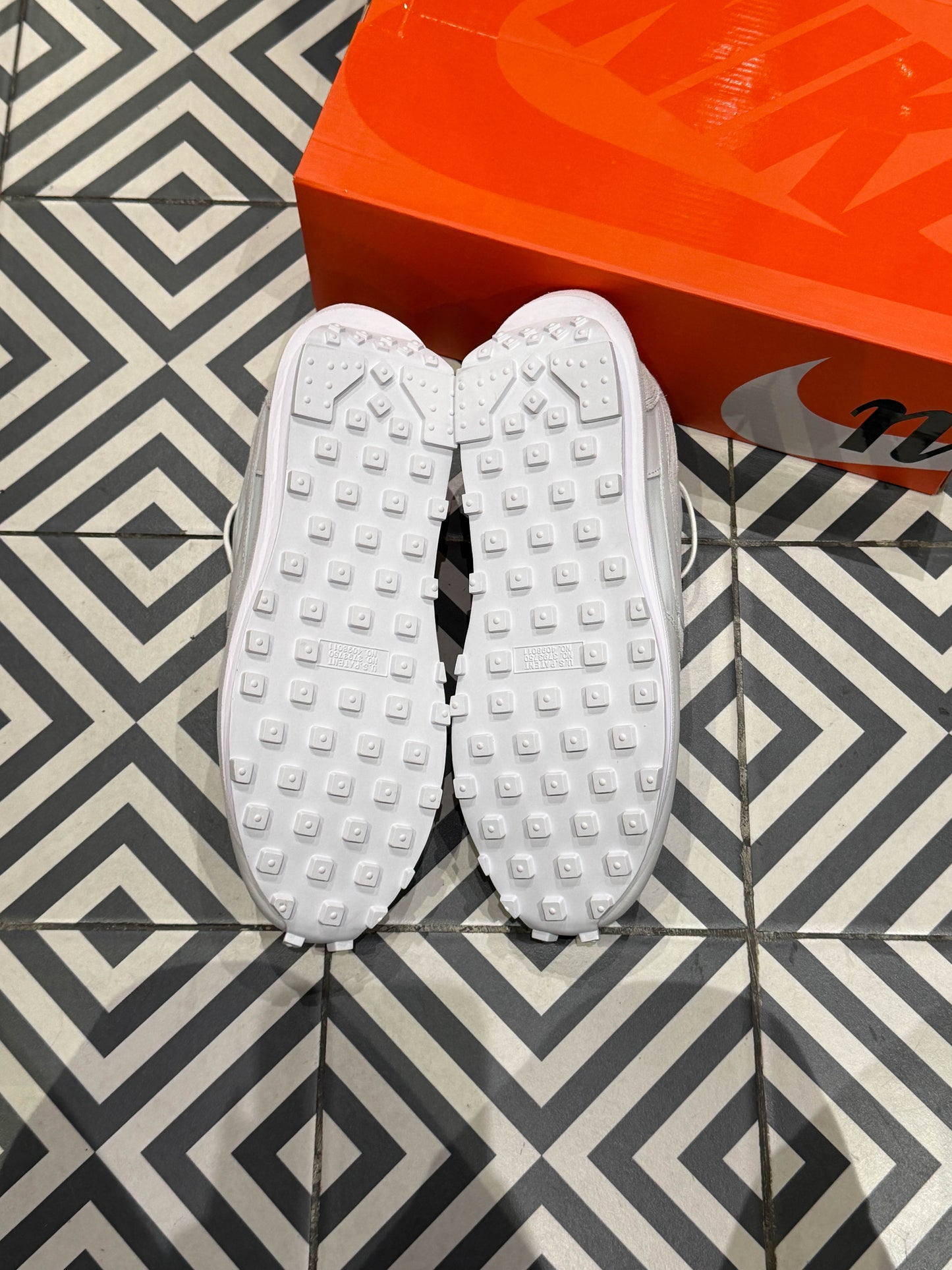 Sacai Ld Waffle Nylon White (Taille 42,5)