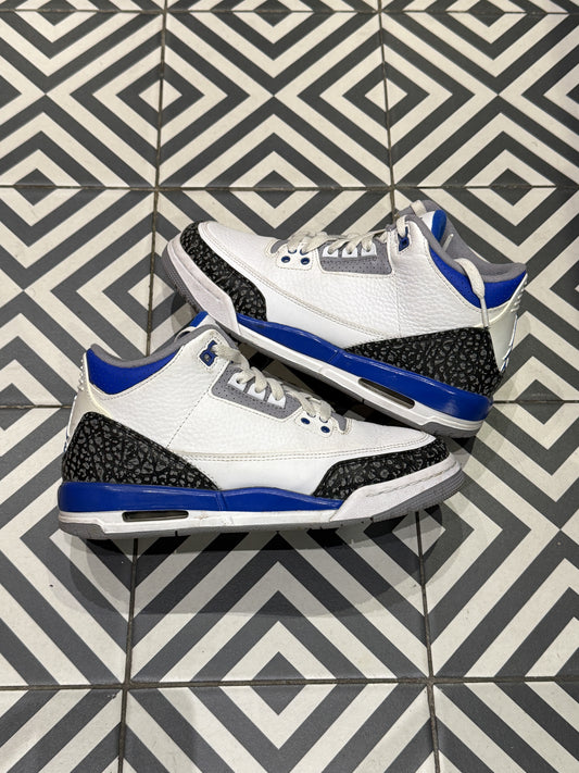 Jordan 3 Racer Blue GS (Taille 36,5)
