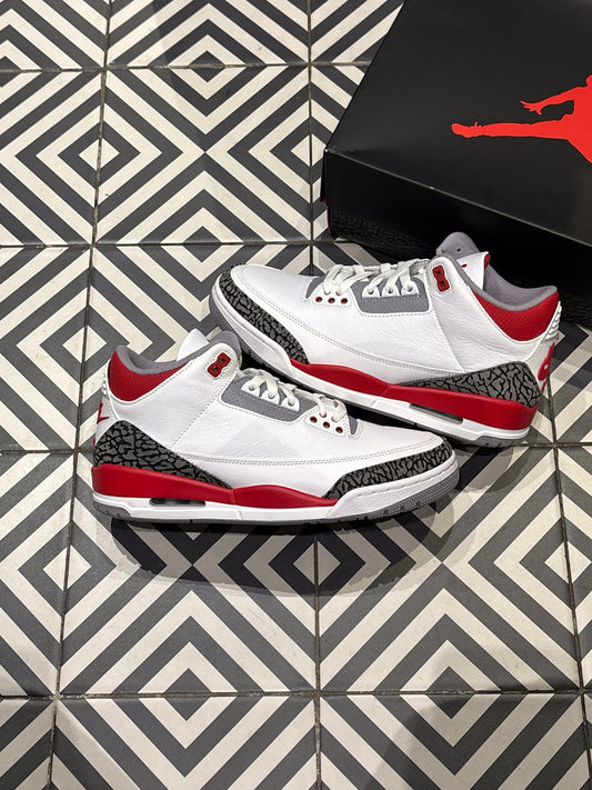 Jordan 3 Fire red (Taille 42)