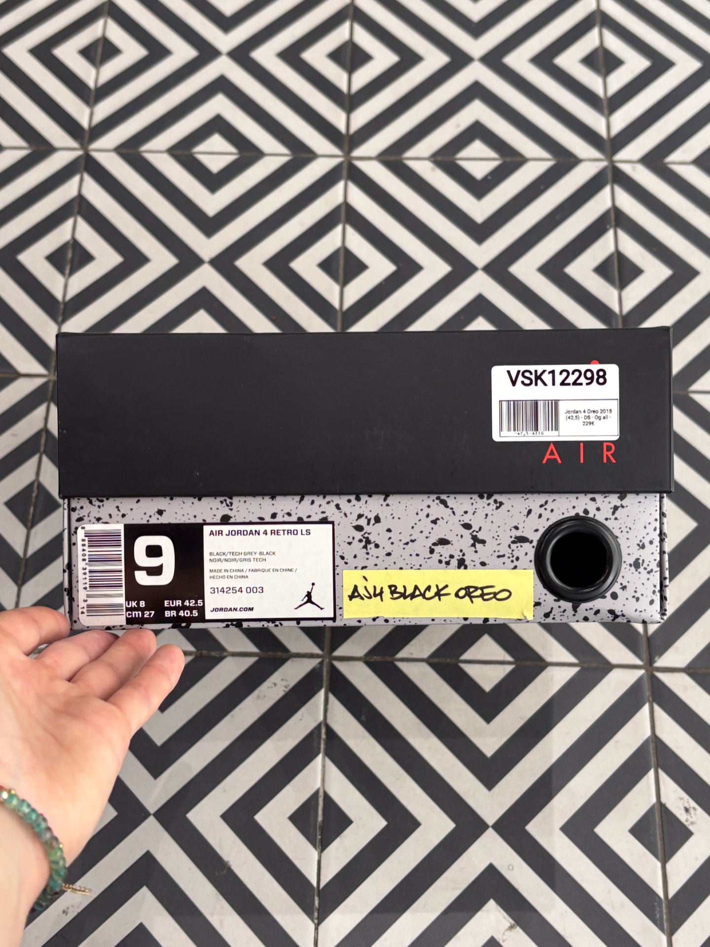 Jordan 4 Oreo 2015 (42,5)