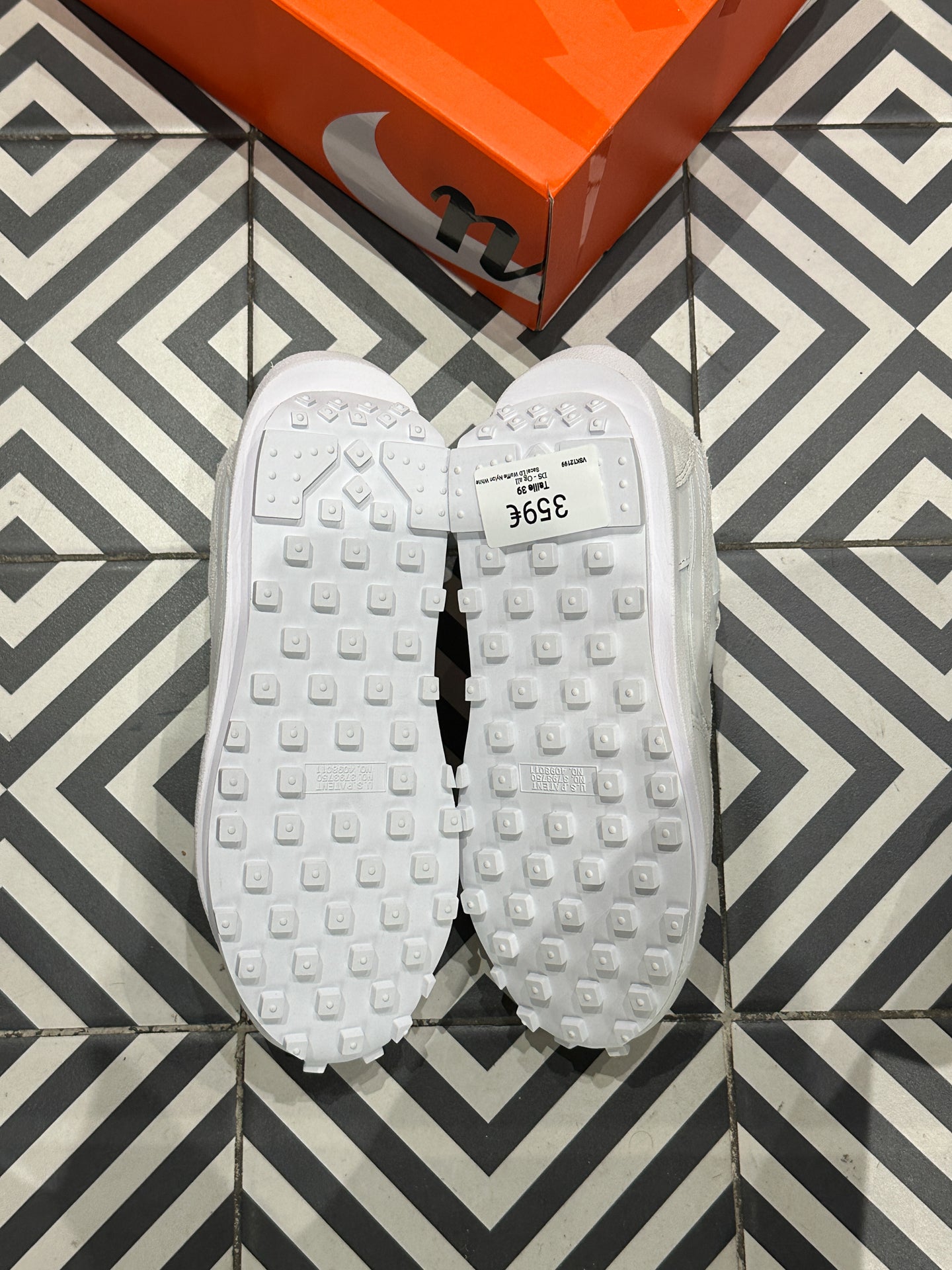 Sacai LD Waffle Nylon White (39)