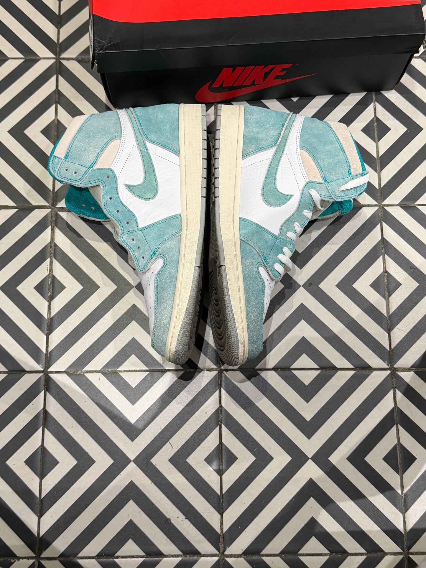 Jordan 1 High Turbo Green (Taille 47)