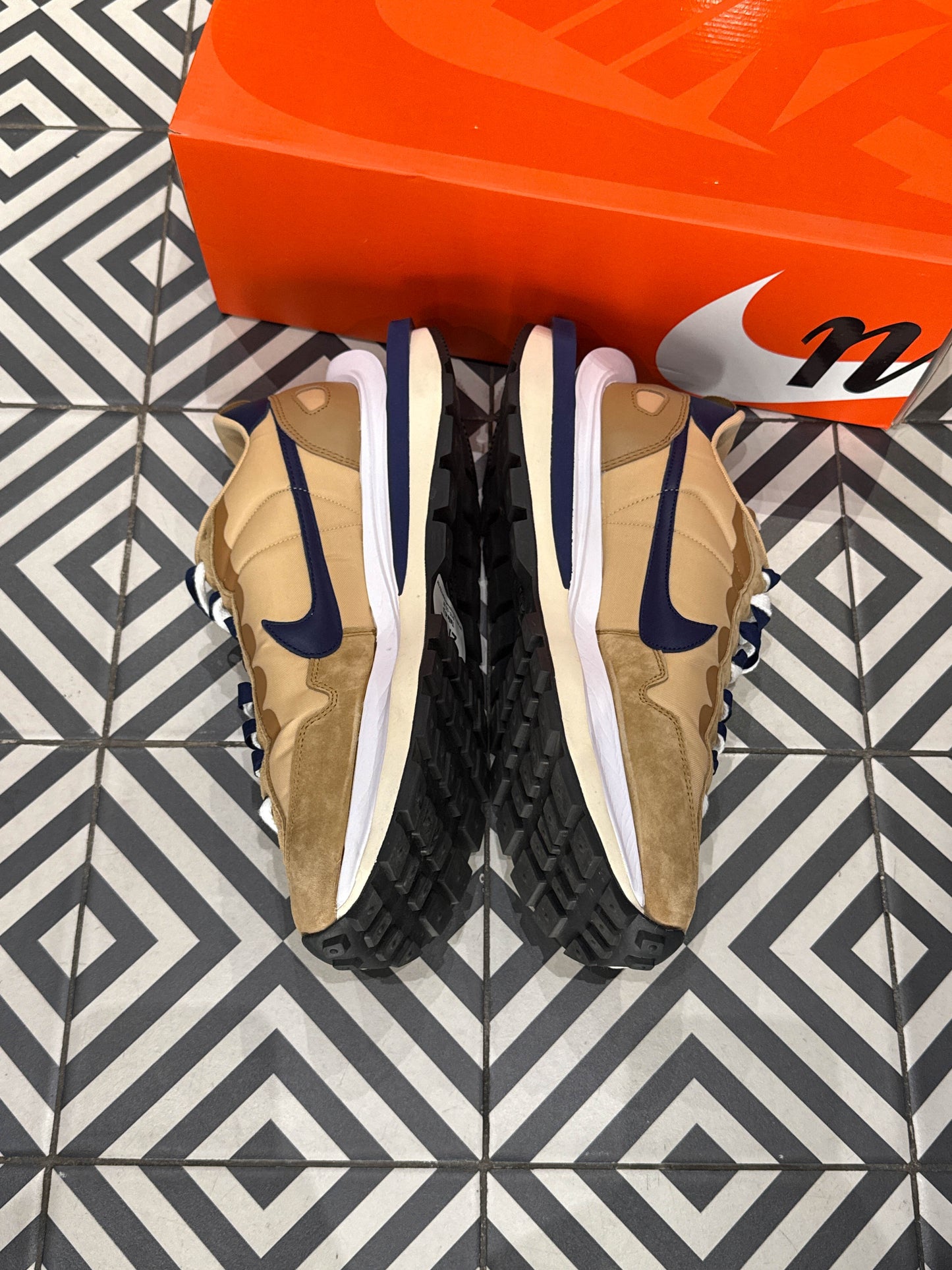 Sacai Vaporwaffle Sesame blue Void (Taille 47,5)