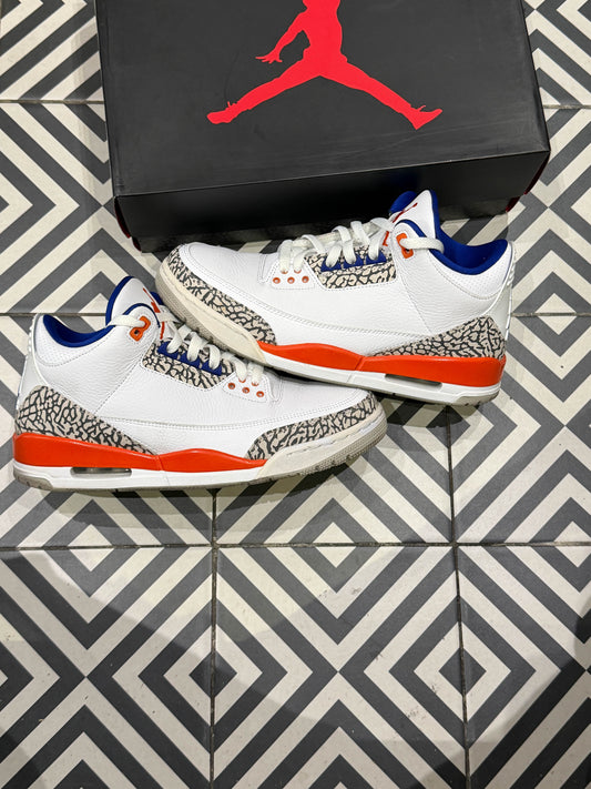 Jordan 3 Knicks (Taille 43)