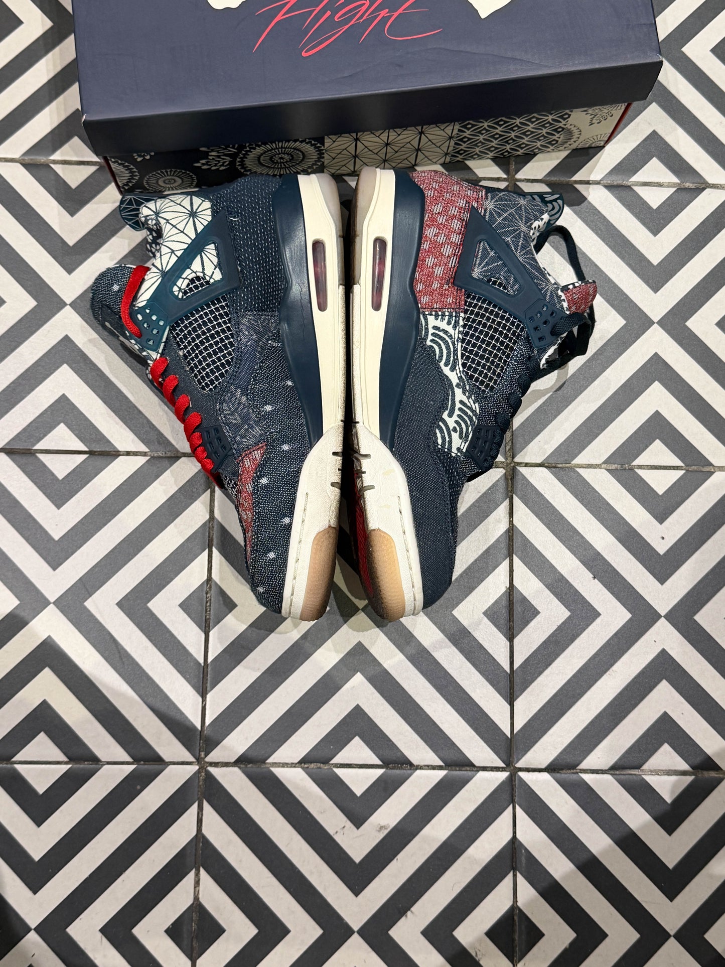 Jordan 4 Sashiko (Taille 42,5)